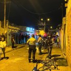 Los agentes llegaron luego de lo sucedido para las indagaciones