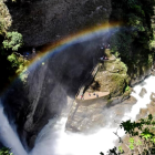 El Pailón del Diablo en Baños de Agua Santa.