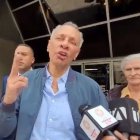 Diligencia. El exvicepresidente Jorge Glas estuvo este miércoles 25 de octubre en la Fiscalía General.