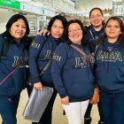 Personal del centro de alto rendimiento albo acompaña al equipo.