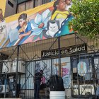 Fotografía del centro de salud "Partería y medicina ancestrales" en Tijuana, Baja California (México).
