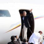 Desplazamiento. Uno de los últimos viajes que hizo Guillermo Lasso es al Perú.