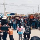 Crimen. El sepelio de uno de los hechos de sangre registrados en Playas.