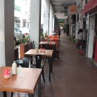 Guayaquil.- A las 12:00 empezó el corte de energía eléctrica en Víctor Manuel Rendón y Cordova y ello afectó a los restaurantes.