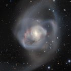 El "algodón" cósmico fue visto desde el telescopio de Gemini Sur