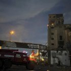 Daños de un ataque con drones rusos contra una infraestructura portuaria en la región.