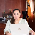 La exgobernadora de la provincia de El Oro, Mirtha Aristiguieta.