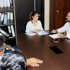 Funcionarios de la ATM y dirigentes de la transportación urbana se reunieron la tarde de este martes 31 de octubre.