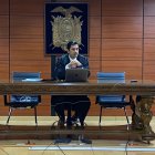 Diligencia. El juez Luis Rivera instaló la audiencia preparatoria de juicio en el caso de Xavier Vera.