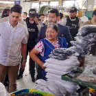 Control. La Intendencia de Guayas hizo operativo en los mercados.
