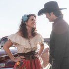 Lucero con José Ron.