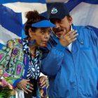 Nicaragua. Daniel Ortega junto a su esposa Rosario Murillo.