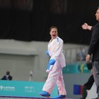 Valeria Echever aportó al Team Ecuador con una presea de plata en karate.