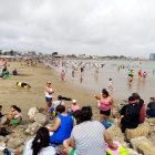 Turistas. La mayoría de los visitantes llegó solo por un día.