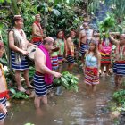 Santo Domingo de los Tsáchilas una provincia del Ecuador eminentemente ganadera y agrícola; rodeada de un escenario bosques tropicales, ríos y cascadas.