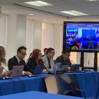 El excandidato presidencial Christian Zurita estuvo entre los miembros de la delegación de periodistas.