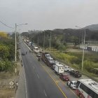 La Autoridad de Tránsito Municipal inhabilitó parte de la vía Perimetral que dirige hacia la Penitenciaría para evitar víctimas colaterales.