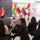 Además de los cursos virtuales se brindan capacitaciones presenciales en la sede de la CAN.