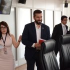 El ministro de Economía y Finanzas, Pablo Arosemena, ratifica el cumplimiento a los GAD.