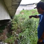 Efectos. La vivienda de Jorge Erazo está expuesta a la quebrada, lo que ocasiona inseguridad