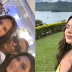 Delary Stoffer junto a sus compañeras de Miss Universo en El Salvador