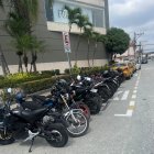 Las motocicletas fueron captadas en el sitio inadecuado