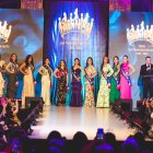 Las diez candidatas presentaron sus proyectos en la noche de presentación.