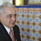 El expresidente de Colombia Álvaro Uribe, en una fotografía de archivo.