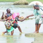 Foto referencial de inundación en África