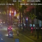 El incendio del vehículo se registró la noche del sábado 11 de noviembre.