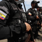 Compras. La última entrega de chalecos antibalas se dio a inicios de octubre, llegaron de Estados Unidos.