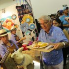 Gastronomía.- El llapingacho siempre está presente en la Feria Raíces, evento que se realiza cada año en Guayaquil.