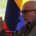 Imagen de archivo del jefe del Ejército de Liberación Nacional (ELN), Eliécer Herlinto Chamorro, alias "Antonio García".