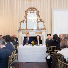 El presidente electo Daniel Noboa se reunió con inversionistas la semana pasada.