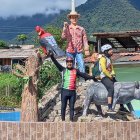Ciclistas de la Calle en su recorrido por el Oriente.