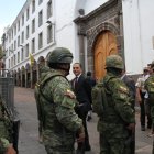 Funcionario. El presidente del Consejo de la Judicatura, Wilman Terán, acudió a la reunión del Cosepe.