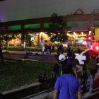 Exteriores de uno de los centros comerciales donde ocurrió un sicariato.