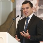 Foto de archivo del presidente electo de Ecuador, Daniel Noboa.