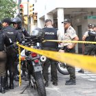 Entrega. La última dotación de chalecos antibalas a policías se hizo en octubre. Estos fueron adquiridos a la empresa estadounidense ganadora, tras el fallido proceso nacional.