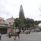Centro. El consulado español luce desolado desde que las citas por visa Schengen están paralizadas.