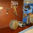 Exhibición de e una muestra de la cultura afroecuatoriana en el museo Etnográfico de Cuenca.