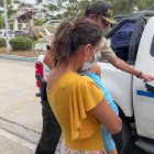 Acto. La madre del niño agradeció a las personas que colaboraron.