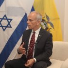 El embajador Sarid dice no necesitar el apoyo de la comunidad internacional, pero sí su comprensión.