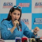 Luisa González fue candidata presidencial del correísmo en las elecciones anticipadas.