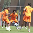 Los seleccionados están enfocados en conseguir un triunfo en casa ante Chile.