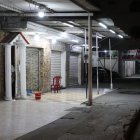 Hubo que limpiar las huellas de sangre en el sitio.