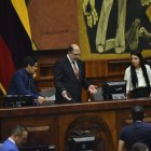 El presidente de la Asamblea Nacional, Henry Kronfle, durante la segunda sesión.