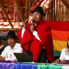 Dirigente. Leonidas Iza es el presidente de la Conaie.