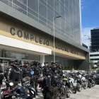 Al Complejo judicial Norte de Quito acudió la Policía Nacional