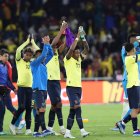 Los tricolores agradecieron el apoyo del público y respaldaron el trabajo de su entrenador.